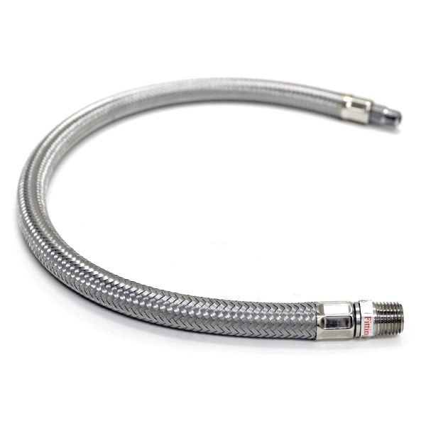 ViAir Stålomspunnet slange 91CM U/Enveisventil NPT1/4"
