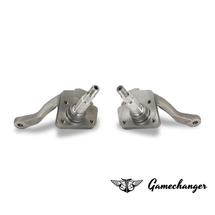 Gamechanger - Lowering steering knuckle (pair) - VW Beetle - link pin - drum brake