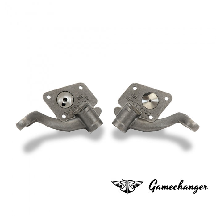 Gamechanger - Lowering steering knuckle (pair) - VW Beetle - link pin - drum brake