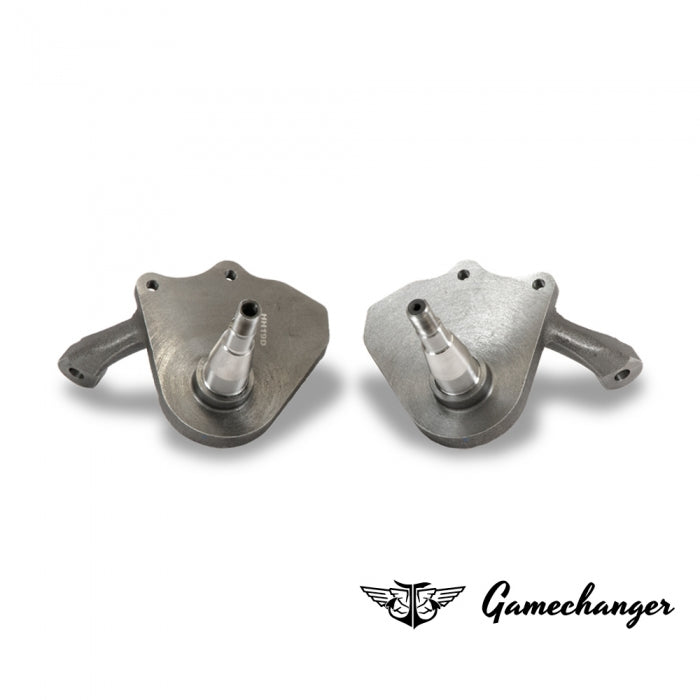 Gamechanger - Lowering steering knuckle (pair) - VW Beetle - link pin - disc brake