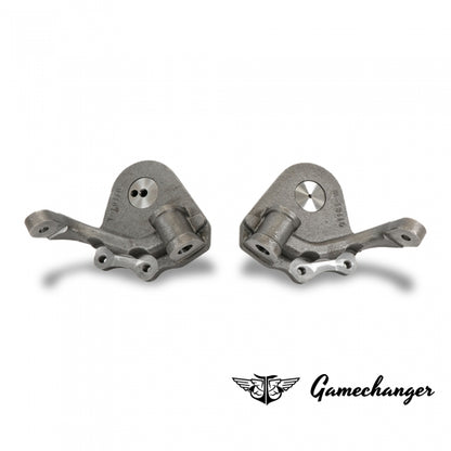 Gamechanger - Lowering steering knuckle (pair) - VW Beetle - link pin - disc brake